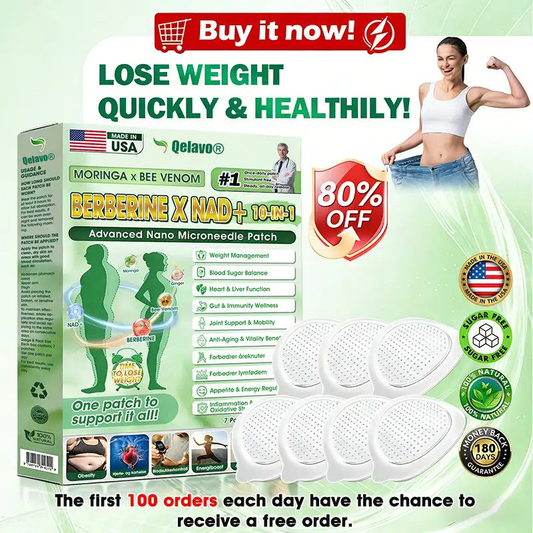 𝐎𝐟𝐟𝐢𝐜𝐢𝐚𝐥 𝐔𝐒 𝐒𝐭𝐨𝐫𝐞 🇺🇸  | 🧑‍⚕️🩺 Qelavo® Moringa · Berberine × NAD+ 𝟏𝟎-𝐢𝐧-𝟏 𝐀𝐝𝐯𝐚𝐧𝐜𝐞𝐝 𝐍𝐚𝐧𝐨 𝐌𝐢𝐜𝐫𝐨𝐧𝐞𝐞𝐝𝐥𝐞 𝐏𝐚𝐭𝐜𝐡 — 𝐎𝐧𝐜𝐞 𝐃𝐚𝐢𝐥𝐲, 𝐕𝐢𝐬𝐢𝐛𝐥𝐞 𝐑𝐞𝐬𝐮𝐥𝐭𝐬 𝐢𝐧 𝟕 𝐃𝐚𝐲𝐬