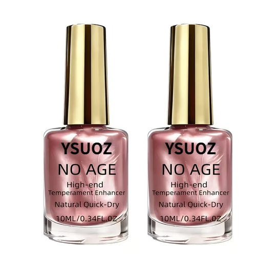 Rose Gold Metallic Mirror-finish Nail Polish¡ªQuick-drying, Long-lasting, High-shine