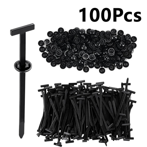 100 Pcs Cable Tie Buckle - Heavy Duty Self-Locking  Zip Ties for Car Daily Repair