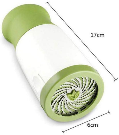 Herb Mill Chopper Cutter Mince Stainless Steel Blades Safely