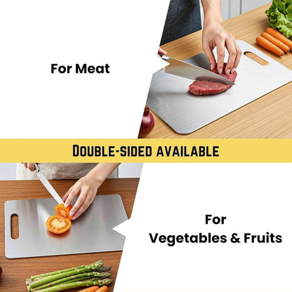 304 Stainless Steel Cutting Board for Kitchen, Non Toxic Cutting Boards