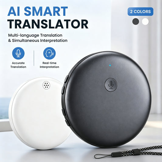 AI Smart Wearable Translator & Learning Companion Speaker, Supports 164 Languages