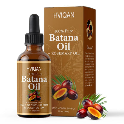 Batana Oil for Hair Growth -100% Pure Natural Hair Growth Oil,Nourishes The Scalp, Eliminates Split Ends