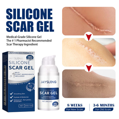 Scar Gel Scar Cream for Surgical Scars C-Section Stretch Marks Acne Injury Burns Keloids Hypertrophic For Old & New Scars